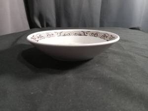 lot 60191 image: Lenox Opalescence China Coupe Soup Bowl Scroll Trim