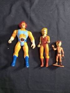 Thunder Cats  Lot of 3 Action figures