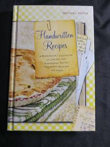 lot 60290 image: Handwritten Recipes by Michael Popek - A Booksellers Collection