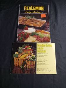 lot 60299 image: Real Lemon Brand Recipe Collection Cookbook