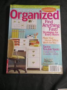 lot 60302 image: Better Homes and Gardens Secrets of Getting Organized 2008