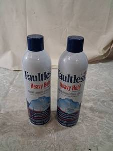 lot 15 image: Faultless Heavy Hold Ironing Enhancer Spray Starch 20oz - Set of 2