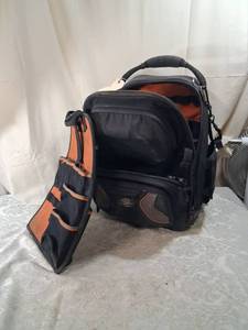 lot 18 image: Klein Tools Heavy-Duty Tool Backpack