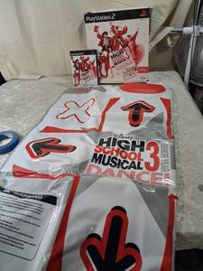 lot 35 image: Disney High School Musical 3 Senior Year PlayStation 2 Game with Dance Pad