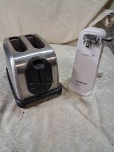 lot 73 image: Professional Series 2-Slice Toaster with Cuisinart Can Opener