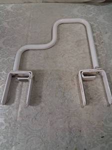 lot 92 image: Toilet Safety Frame Rail Grab Bar Handles