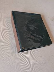 lot 112 image: 3-Ring Binder with Clear Sheet Protectors and Dividers