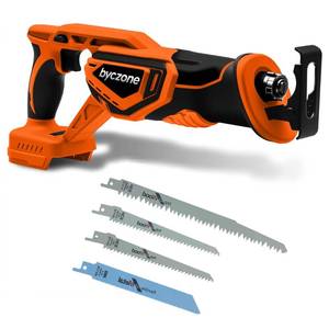 lot 1081 image: Cordless Reciprocating Saw for Dewalt 20V Battery (without battery), 3000RPM Variable Speed Sawzall with 4pcs Zallsaw Blade, Pivoting Shoe, Keyless Blade Clamp Recipro Saw for Wood, Metal, PVC Pipe