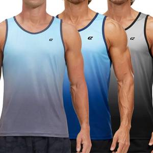 lot 2028 image: EZRUN Mens Tank Tops Quick Dry Workout Summer Beach Shirts Sleeveless Shirts for Bodybuilding Gym Fitness Training L