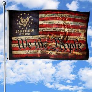 lot 2069 image: 250 Anniversary Usa Flag, Commemorative House Flags, Two-sided Design 3x5 Ft, Patriotic Flags 5