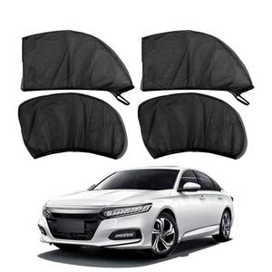 lot 2071 image: FSLPQP 4 PCS Breathable Mesh Side Window Sun Shade Mosquito Net, Sun Ray Glare Reduction Privacy Protection, Full Window Coverage for Most SUVs