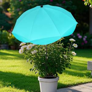 lot 2073 image: Feoang Adjustable Plant Umbrellas for Outdoor Plants, 26 Garden Shade Umbrella Larger Size Plants Shade Cover Umbrella Sun Protection for Potted Plants Garden Beds from Direct Sunlight