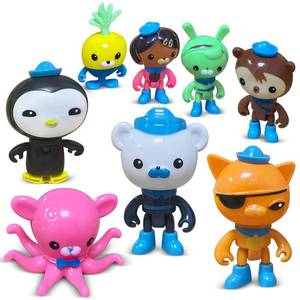 lot 2139 image: SINTETA CHANECALL Action Figures Toy, 8 Pcs Cake Topper Figures Decorations, Mini Animals Figurines Playset, Ocean Educational Toys Set for Kids for Birthday Party Supplies Christmas