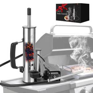 lot 5608 image: Electric Smoker Generator, Hot and Cold Electric Smoker with Adjustable Air Pump, Stainless Steel Smoke Tube for Pellet Smoker, Outdoor Smoker for Cheese, Salmon, Best Gifts for Men, Dad