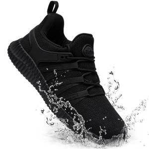lot 7061 image: Taquco Slip On Sneakers Women Non Slip Work Shoes Water Resistant Comfortable Black Slip Resistant Breathable Lightweight Walking Shoe Zapatos Antideslizantes para Mujer (Black, Men��s 6.5)