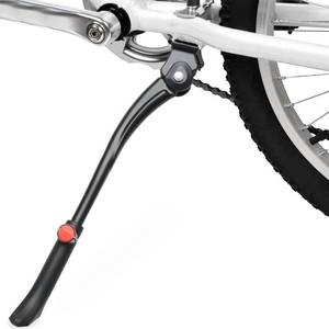 lot 8381 image: TOPCABIN Bike Kickstand Adjustable Aluminium Alloy Bicycle Kickstand Bike Side Kickstand Fit for 24 26 28 Mountain 700 RoadBMXMTB (Center Stand (Black))