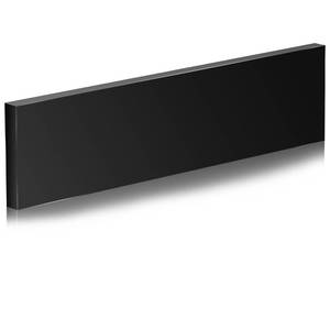 lot 8389 image: HDPE Plastic Block 12in Black Plastic Block 12x3In Perfect for Diverse DIY Crafts Industrial Machining and Home Improvement Projects