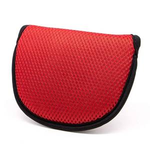 lot 8408 image: Barudan Golf Mesh Lightweight Putter Cover Mallet Putter Headcover Club Protector for Odyssey 2ball Scotty Cameron Futura Ping Taylormade 4 Colors Option Black Blue red Grey (Red)