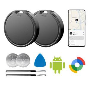 lot 8427 image: Air Tags for Android,Air Tags-2 Pack Android,Air Tracker Tags,2 Year Battery Life,Google Find Trackers for GoogleS Find Hub App,IP65 Waterproof Luggage Tracker Tags for Keys