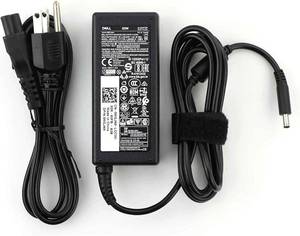 lot 8428 image: Dell Inspiron Laptop Charger Genuine 65W watt 4.5mm tip AC Power Adapter for Inspiron 13 14 15 3000 5000 7000 Series 5558 5755 3147 7348-2in1 5555 5559 0G6j41 0MGJN with Power Cord