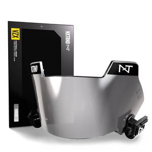 lot 9042 image: Nxtrnd VZX Football Visor, Compatible with Riddell Axiom, Fits Adult & Youth Football Helmets (Mirror)