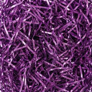 lot 10018 image: LJY Glitter Raffia Paper Shreds, 100g Crinkle Cut Filler for Gift Wrapping, Basket Filling, Wedding Decorations, Party Supplies, and DIY Crafts Shredded Confetti Strands (Glitter Purple)