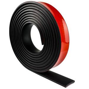 lot 10019 image: Neoprene Rubber Strips Self Adhesive Solid Rubber Sheets, Rolls & Strips for DIY Gaskets Crafts Pads Seals Warehouse Flooring Neoprene Sheet with Adhesive Backing (1 Wide x 18 Thick x 10 Long)