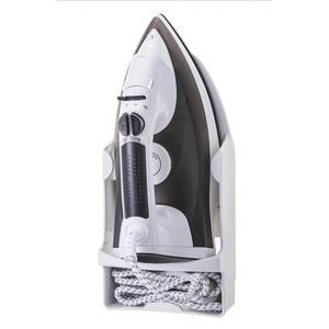 lot 10031 image: Iron Board Wall Mount, Wall Mount Ironing Boards, Iron Holder Wall Mounted Heat Resistant Widened Electric Iron Organizer with Hooks for Closet Hotel White