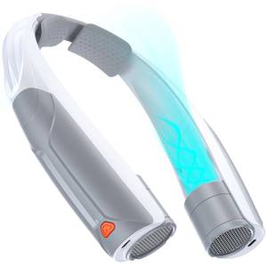 lot 11809 image: AaoLin Portable Neck Fan with 6000mAh Battery, USB-C Rechargeable, Grizzly Hands-Free Personal Fan 6 Speeds, 6-20Hrs Cooling for Outdoor SportsGymOffice, Adjustable 11oz Lightweight, Neck Cooler