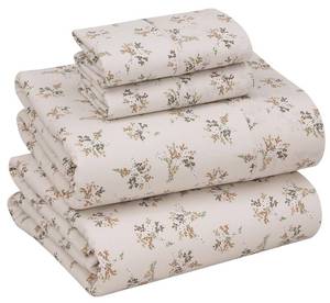 lot 11814 image: RUVANTI 100% Cotton Percale Sheets King Size, Twin Spring