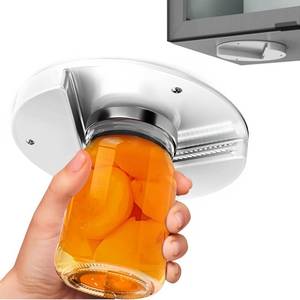 lot 12227 image: Upgraded Jar Opener, Under Cabinet Jar Opener Tool, Bottle Opener for Seniors, Cap Openers for Arthritis or Weak Hands, One Handed Opener Gadgets, Essential Kitchen Gadgets for Home Assistance