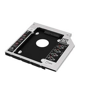 lot 12274 image: Padarsey Universal 12.7mm SATA to SATA 2nd SSD HDD Hard Drive Caddy Adapter Tray Enclosures Compatible with DELL HP Lenovo ThinkPad ACER Gateway ASUS Sony Samsung MSI Laptop