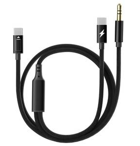 lot 12306 image: IVSHOWCO USB C to USB C Charging Cable PD60W, USB Type C to 3.5mm Audio  Fast Charging Cable, 3.5mm Headphone aux Jack Nylon Braided Cord for iPhone 15 Pro MaxPlus iPad Galaxy S24 Ultra Pixel