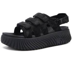 lot 14013 image: COFACE Womens Orthopedic Walking Sandals Comfortable Plantar Fasciitis Arch Support Athletic Recovery Outdoor Hiking Cushioned Water Waterproof Camping Golf Boat Slides Adjustable Black Size 7