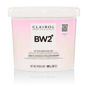 lot 14026 image: Clairol Professional BW2 Dedusted Extra Strength Powder Lightener for Hair Highlights, 32 oz.