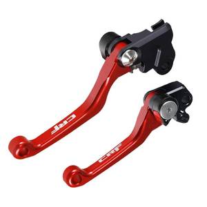 lot 14030 image: Adsspro Motorcycle Billet Foldable Brake Clutch Lever Handle CNC Aluminum Pivot for CRF150F CRF230F 2003-2020 CRF250F 2019-2022 CRF 230F 230 F 150F 150 250 250F Dirt Pit Bike Motocross Motorbike