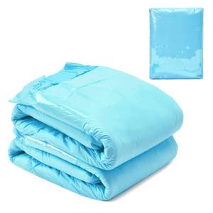 lot 14038 image: Littleforbig Adjustable Tapes Adult Diaper 2 Pieces - ABDry Ultra Absorbent Diapers Blue (Large 36-48)