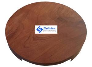 lot 14056 image: Sahishnu Online Wooden Chakla & Polpat, Circular Board, Roti & Chapati Maker