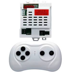 lot 14060 image: Replacement CSR-12T-1BCSR-12T-1A 12v Control Box and 2.4ghz Remote Control for Ride on car Compatible with Power Wheels Best Choice Products Jeep Parts KidsTruck Controller Control kit