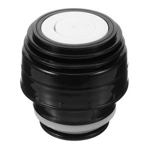 lot 14086 image: PRETYZOOM Thermal Cup Caps Water Bottle Plastic Cover Vacuum Kettle Lid Leakage-proof Bottle Caps 2.16X1.97X1.97 Inch Black 1pcs