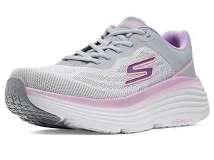 lot 19567 image: SKECHERS Max Cushioning Endeavour Ardena Womens Running Shoes Gray  8.5 B - Medium, Synthetic (Slightly Worn)