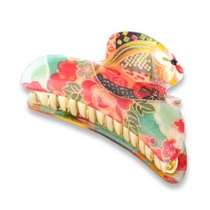 lot 20150 image: NOREN Hair Claw Clips, Vance Clip SAKURA, Hair Clip, Banana Clip, Hair Accessory, for Bundled Hair, Hair Ornament, for Woman, for Girl, Hair Claw Clips for Thick Hair (Hair vance Big Blue)