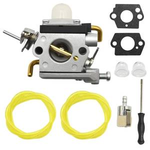 lot 20188 image: JUUDDENPARTS 574386701 Carburetor Assembly Kit for Husqvarna 122LDX 122C 122LD, 22cc 2-Cycle Gas String Trimmer Edger, Replaces OEM 581734301, with Fuel Filter Gaskets Primer Bulb