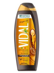 lot 20195 image: Vidal Docciaschiuma Argan Oil 250ml (8.4 Fl Oz) 1 unit - Made in Italy italian import
