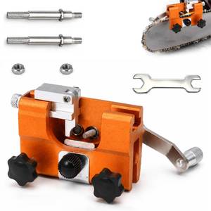 lot 20234 image: 2026 New Klampero Chain Sharpener, Chain Saw Sharpener Tool, Portable Hand Crank Chainsaw Chain Sharpener Set, Portable Household Hardware Tool, for Chain Sharpening