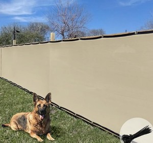 lot 11744 image: Privacy Fence Screen Installation Kit with Grommet Hardware and Instructions 5x200mm