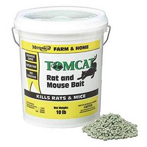 lot 1140 image: MOTOMCO 008-32345 Tomcat Rat and Mouse Bait Pellet, 10 lb