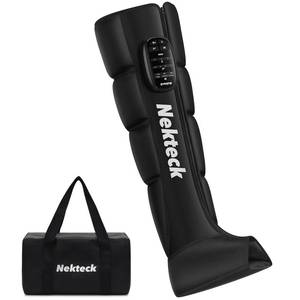 lot 1178 image: Nekteck Cordless Leg Compression Massager, Rechargeable Massage Tools for Circulation and Pain Relief, Portable Full Leg Boots, Gifts for Mom Dad Men Women, Single Unit