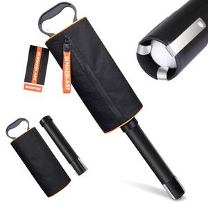 lot 1199 image: BIRDIEBLAST Portable Shag Bag Golf Ball Pick Up with Removable Plastic Tube, Hold up to 70 Balls��Premium Golf Ball Retriever for Golfers (Orange)