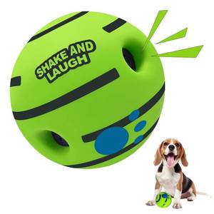 lot 2171 image: SHAKE AND LAUGH Dog Toys Ball, Interactive, M, 3.46 in (8.8 cm)